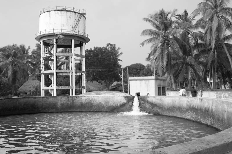 Piped rural water supply plant in West Godavari district, Andhra Pradesh